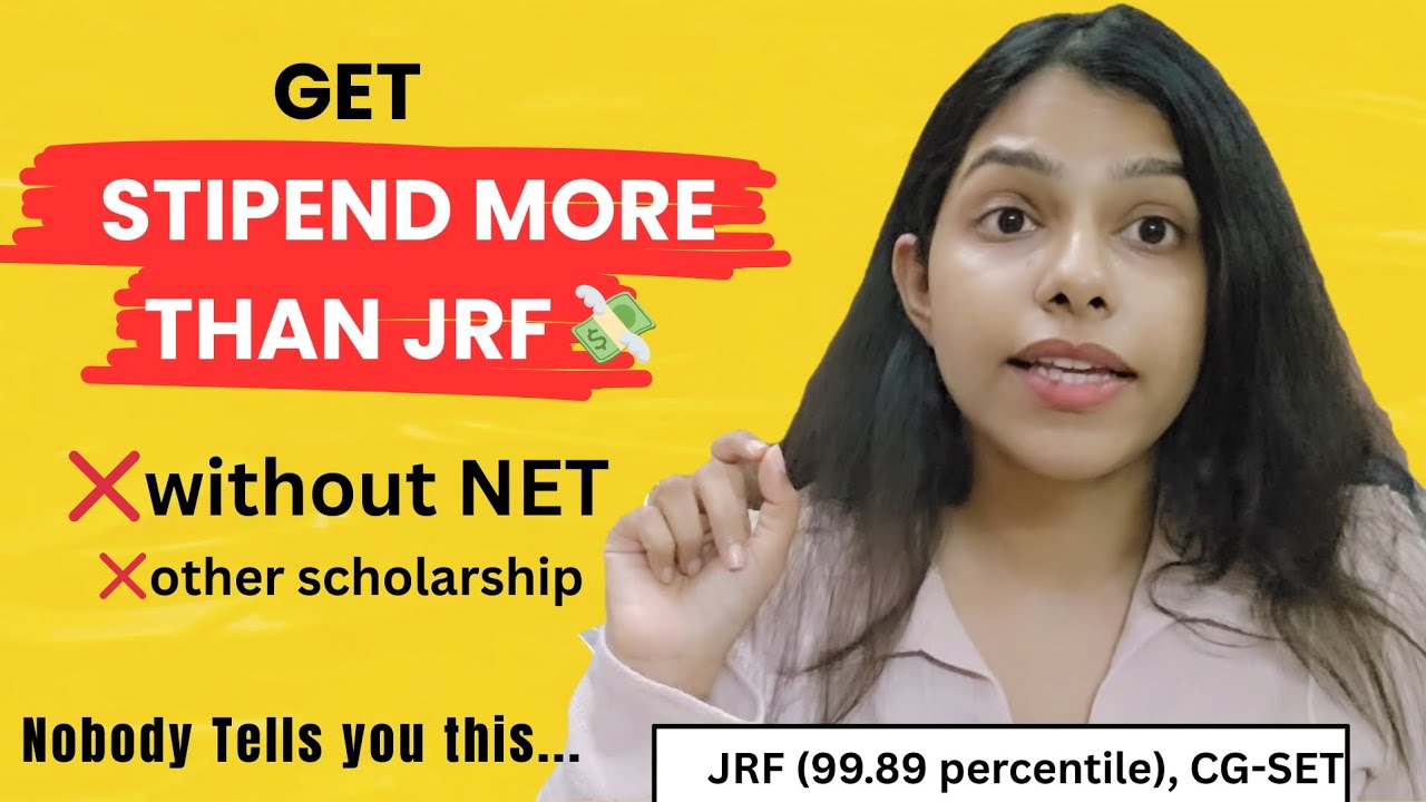 NO NET/GATE Needed for PhD in IIT/NIT &mdash; Stipend Higher Than JRF! 🔥#phdadmission #ugcnet 