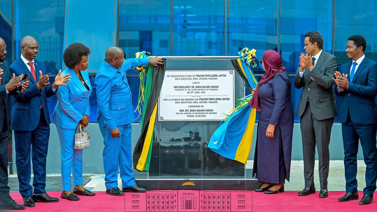Tanzania inaugurates $180 million fertilizer blending plant