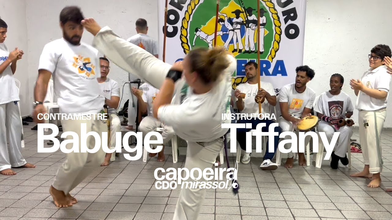 Roda de Capoeira CDO Mirassol - Aula do Contramestre Babuge e Instrutora Tiffany