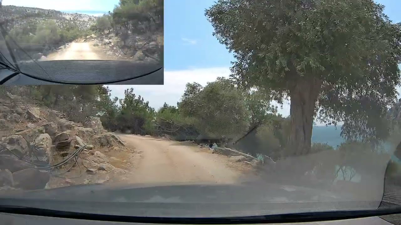 DRIVE: Aliki - Arsanas Beach - Marble Beach