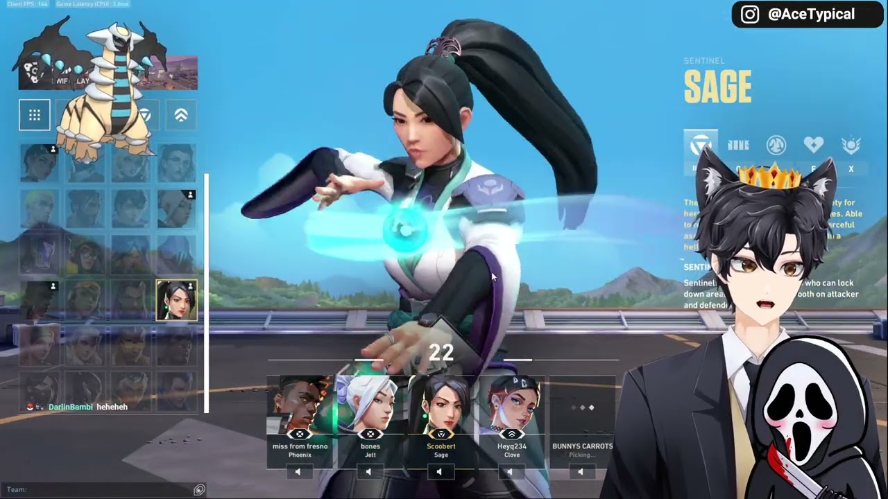 [NA/ENG/18+] BRRR BRRR Goes my ribcage!! D: !discord !ace !dubby