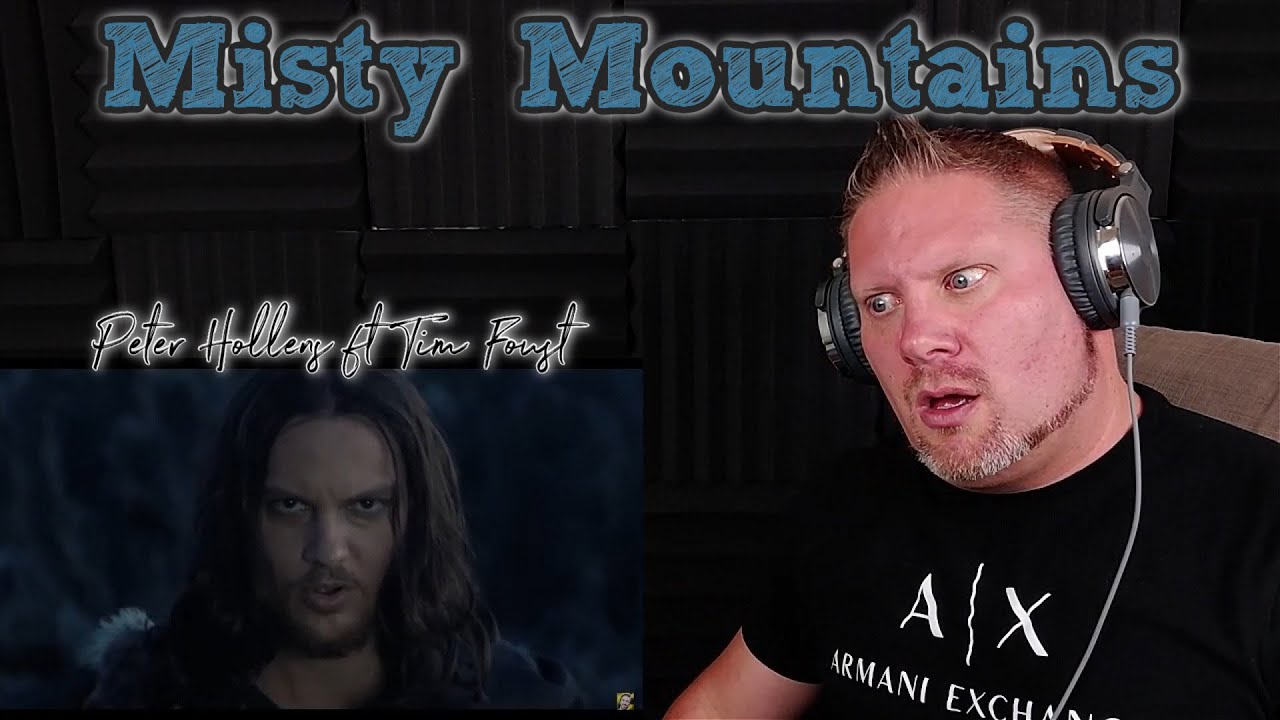 Misty Mountains - Peter Hollens feat. Tim Foust REACTION