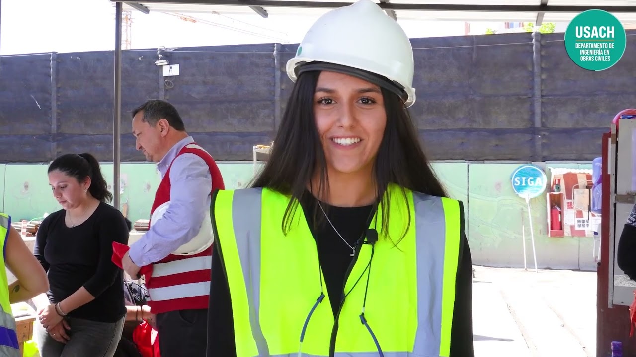 Visita a la nueva Línea 7 Metro de Santiago - Departamento de Ingeniería en Obras Civles