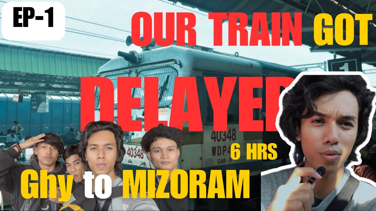 Guwahati to Mizoram , Sairang Station . Mizoram - EP01 / Everything you need to know .