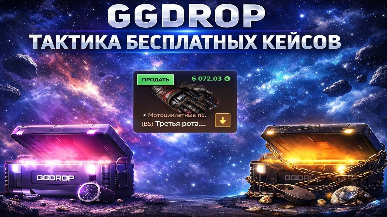 GGDROP ТАКТИКА ФАРМА БЕСПЛАТНЫХ КЕЙСОВ, ВЫВЕЛИ ПЕРЧАТКИ ТРЕТЬЯ РОТА И AWP БДЫЩ АПГРЕЙДЫ