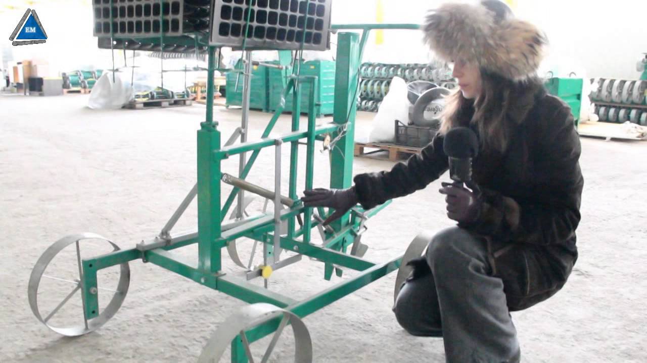 Ручная рассадопосадочная машина РРМ-1 - Роста