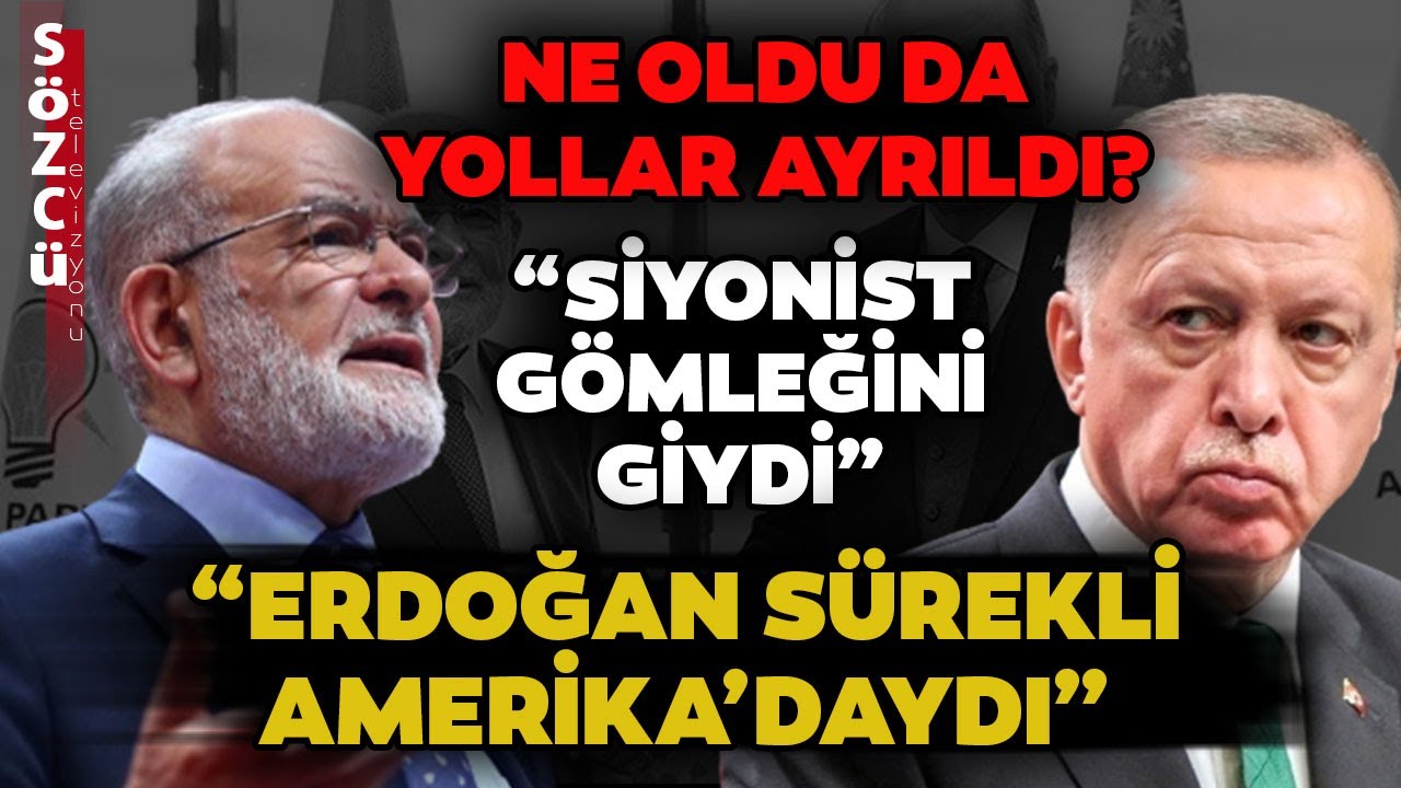 Karamollaoğlu Erdoğan’la Yollarını Neden Ayırdı? “Siyonist Gömleğini Giydi”