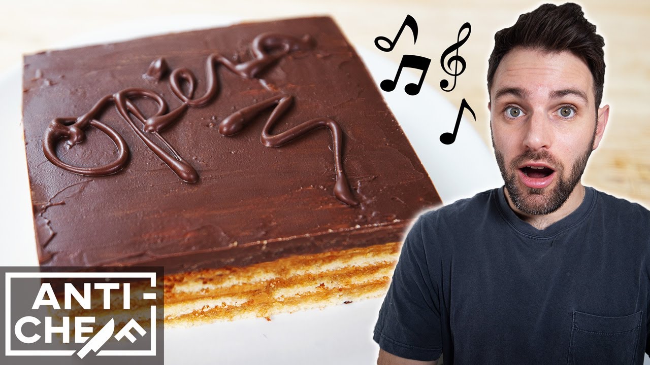 Making The Elaborate OPERA CAKE