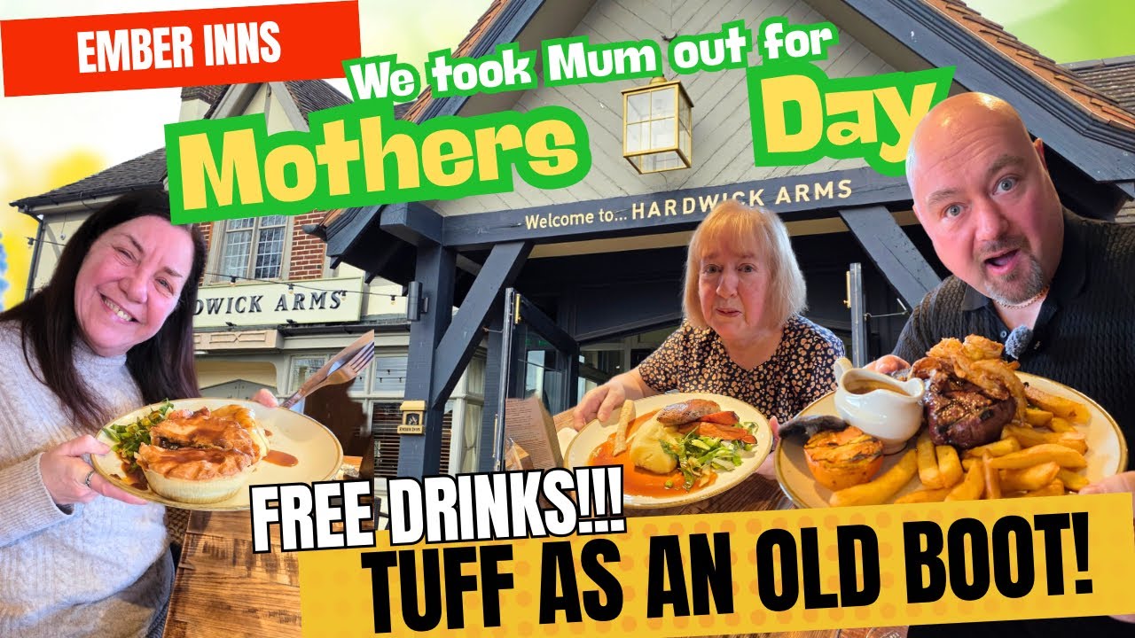 Mothers Day at Ember inns - Steak As Tuff As An Old Boot!!!