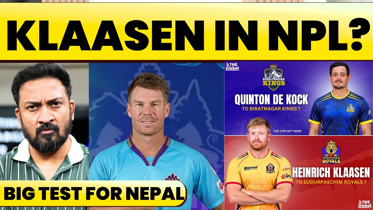 KLASSEN-QDK IN NEPAL PREMIER LEAGUE? NEPAL&rsquo;S ODI STATUS AT RISK | WHY ICC SANCTION MATTERS