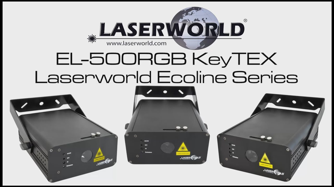Laserworld EL-500RGB KeyTEX | Laserworld Ecoline Series