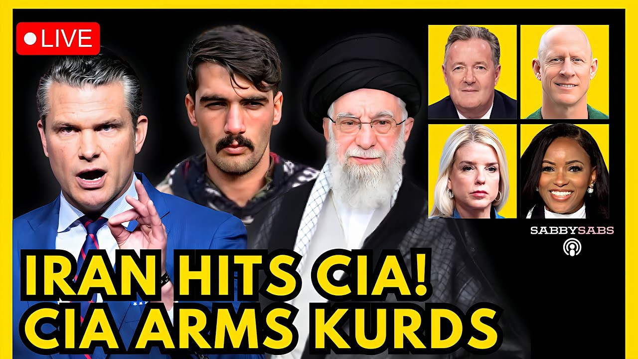 IRAN HITS CIA, PIERS MORGAN SUED, SENATOR ATTACKS MARINE, PAM BONDI SUBPOENA, CROCKETT LOSES
