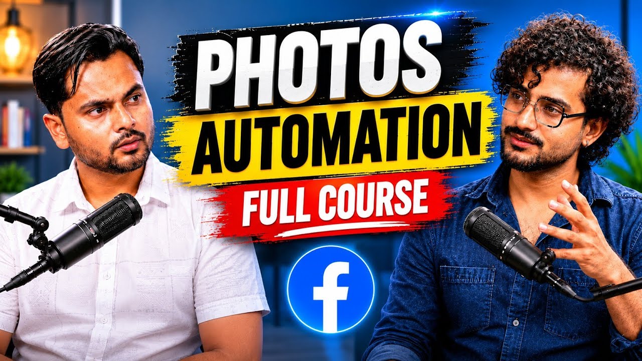 Photo Automation Full Course | Facebook Monetization | Dharmesh with Mushir Ahmad |