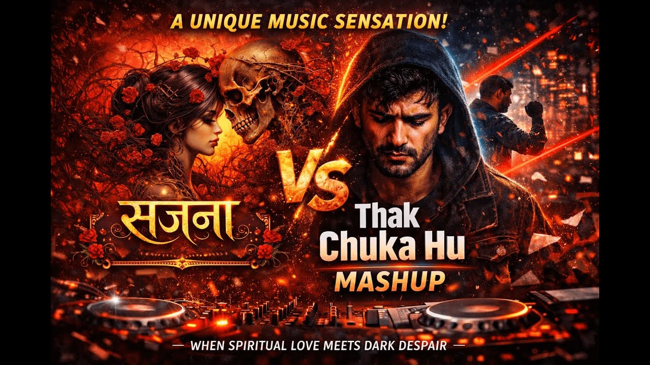 Sajna vs Thak Chuka Hu | Mashup Song | A Unique Music Sensation | Hrishii x Rockstar Studio
