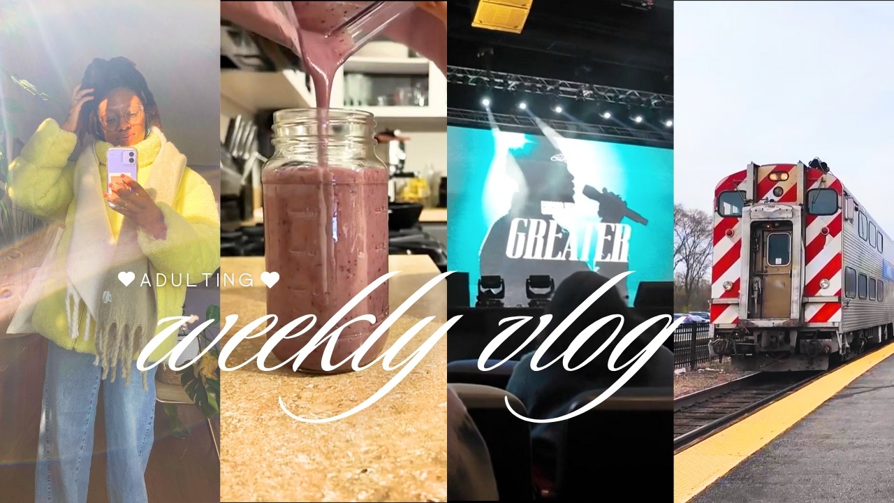 VLOG | career chat, DIY manicure fail, Todd Galberth concert, lost my phone in an uber, barre