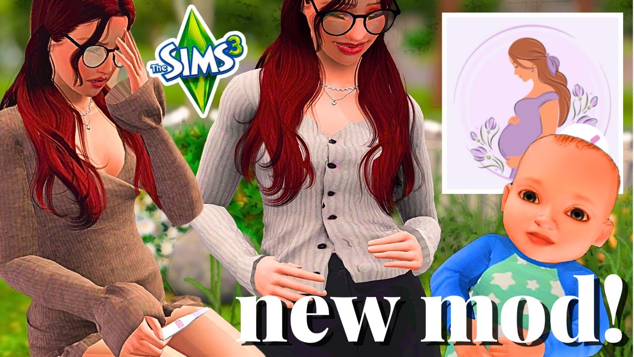 Мод «Взлёты и падения беременности» 🤰👶 | v1.1 | The Sims 3