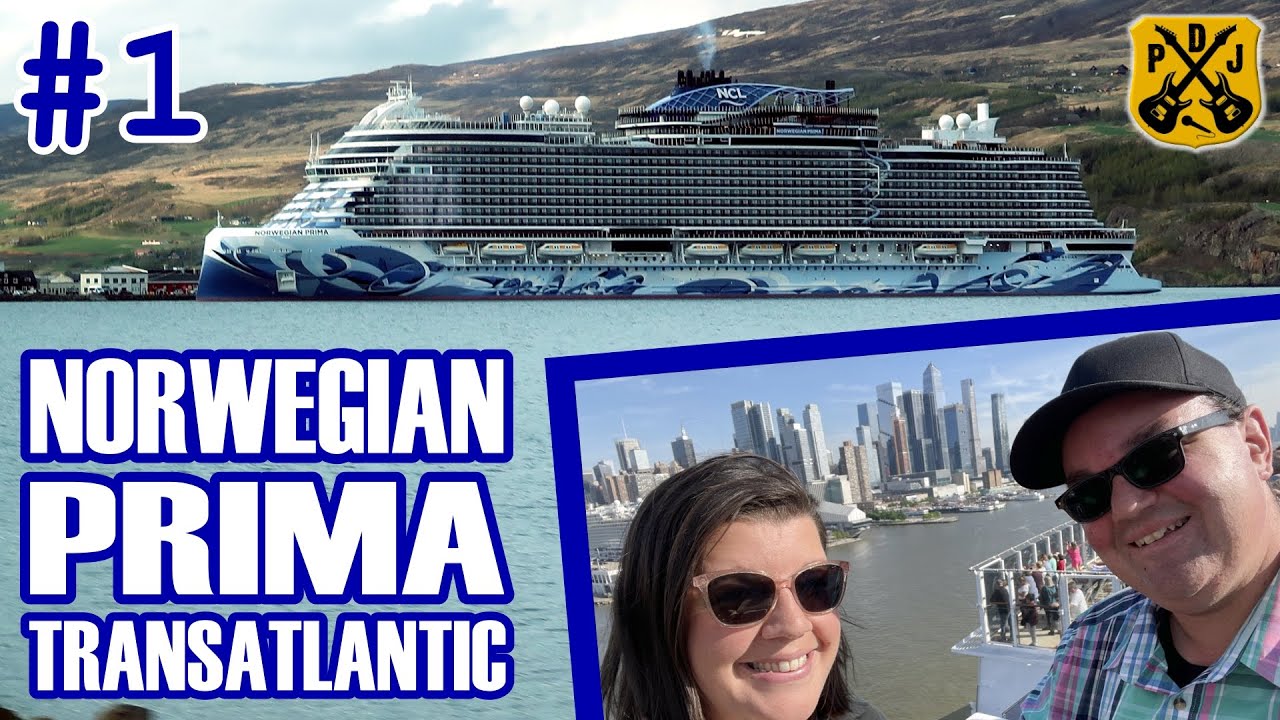 Norwegian Prima 2023 Pt.1 - Embarkation, Indulge Food Hall, Balcony Cabin Tour, Manhattan Sailaway