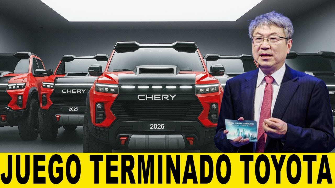 🔥Motor diésel enchufable la pick up híbrida de CHERY humilla a Ford y Toyota