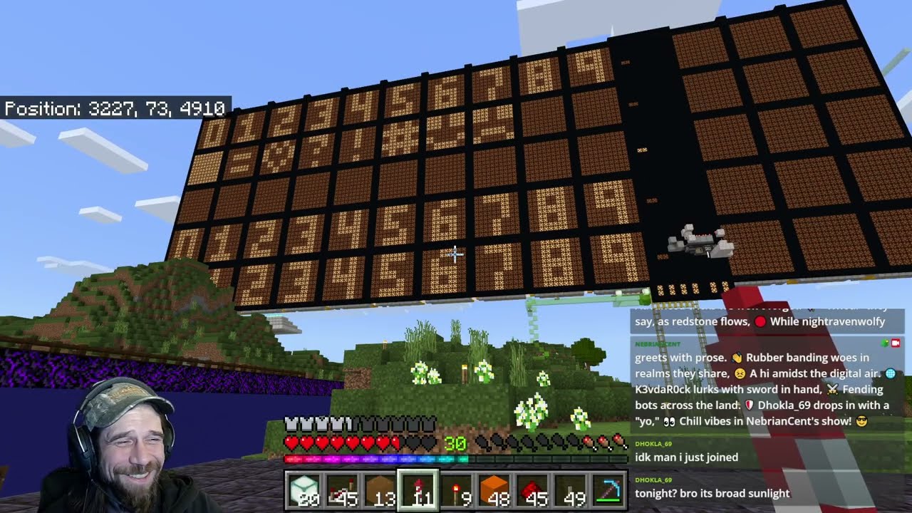 Giant Scoreboard Keyboard Demo (quick styles)