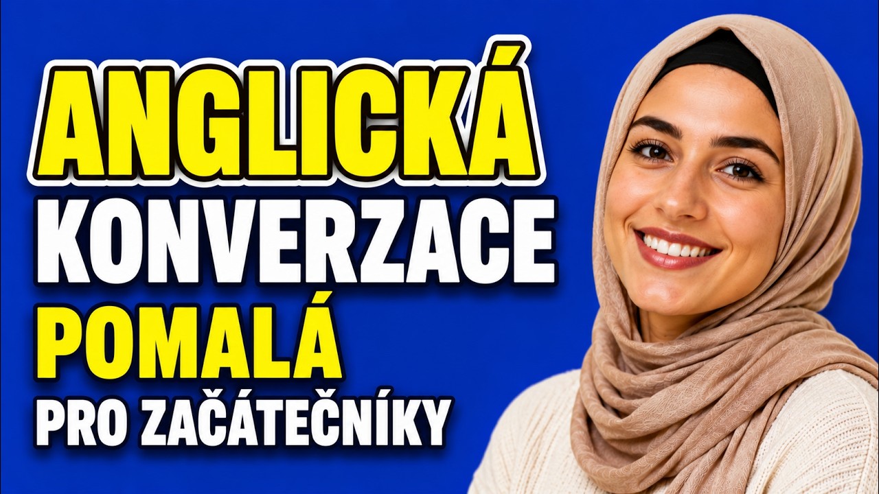Pomal&aacute; anglick&aacute; konverzace pro zač&aacute;tečn&iacute;ky
