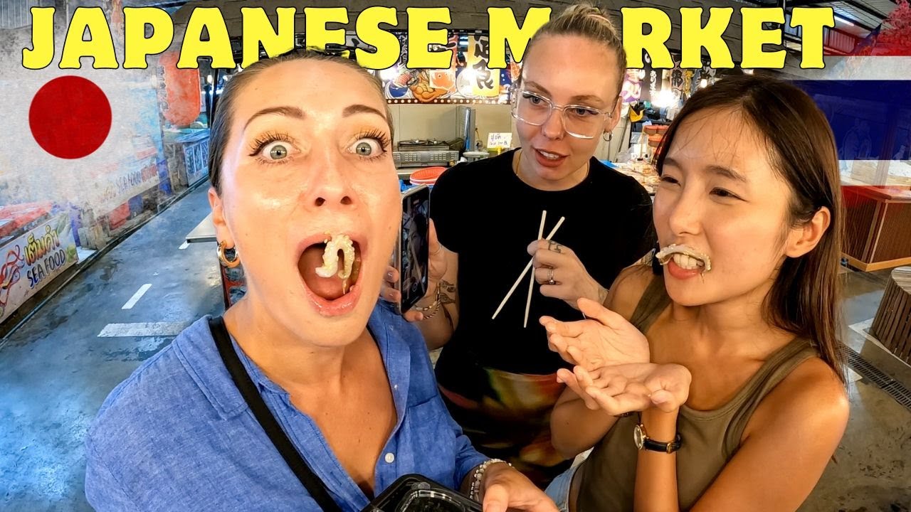 Raw Octopus in Japanese Market Bangsaen Chon Buri Thailand 🇹🇭