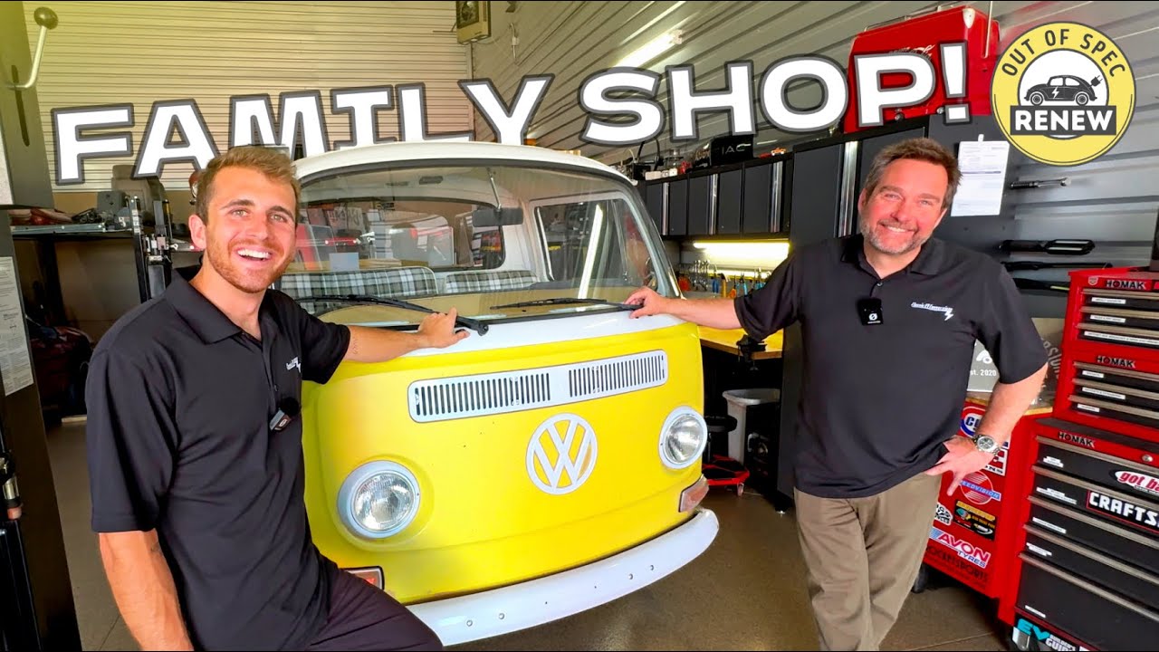 This Family-Run EV Conversion Shop Is The Real Deal - Classic EV Conversion Full Tour