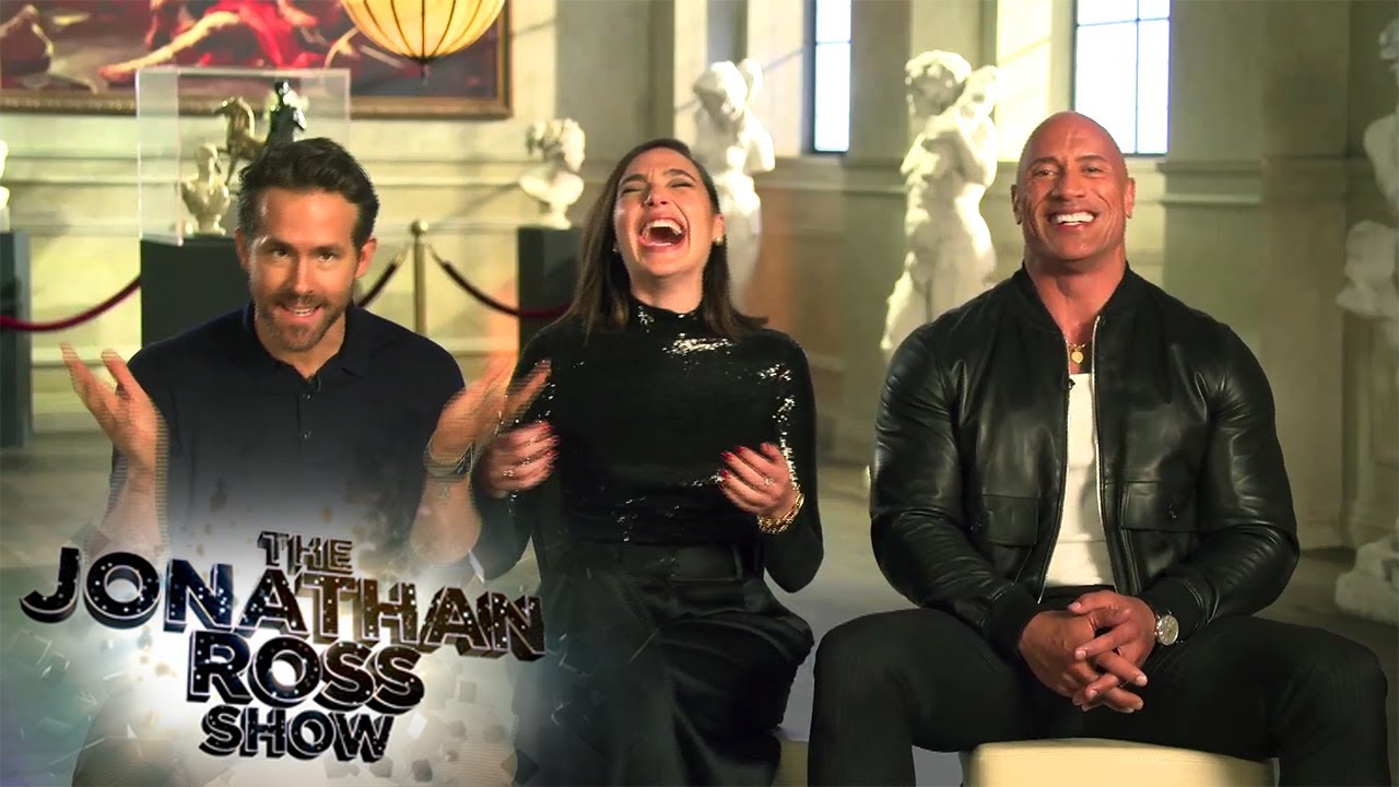 Ryan Reynolds Thinks Dwayne's Head Looks Like A Johnson! | The Jonathan Ross Show