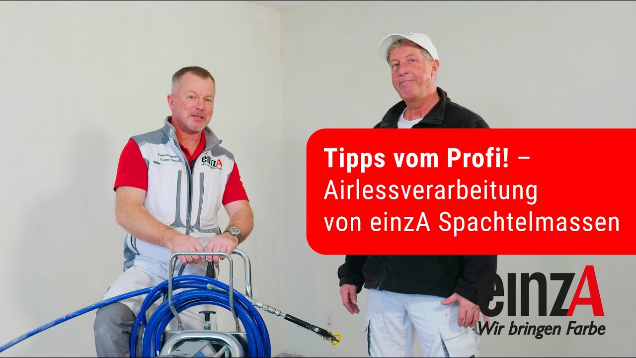 Airless-Technik für Einsteiger – so einfach und schnell geht spachteln
