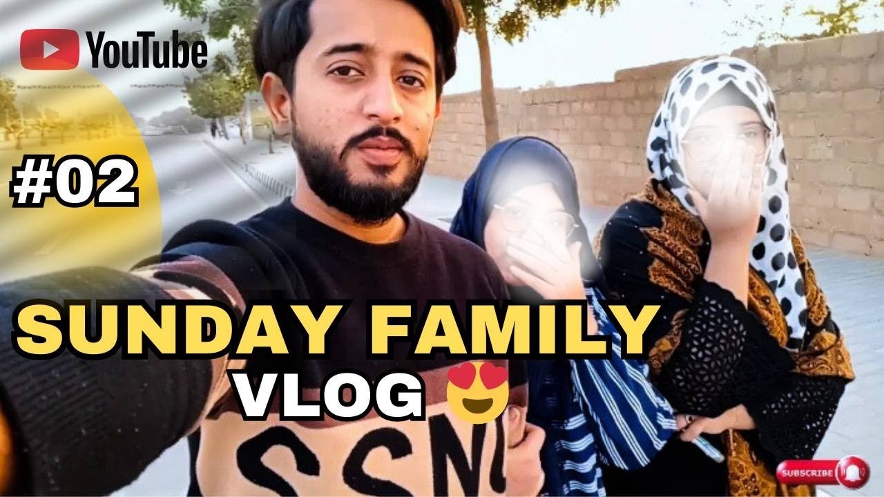 Sunday Family Vlog 😍 | Wife & Sister Street Walk Fun  | 2nd
