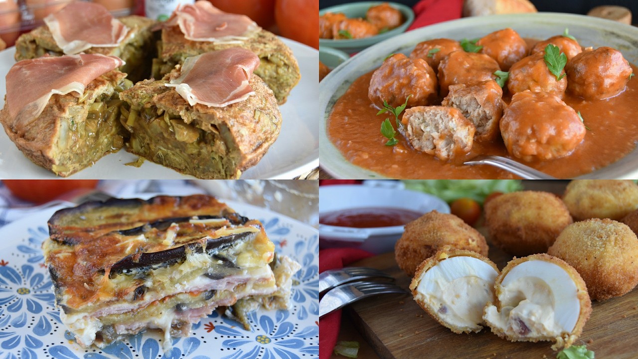 😊 4 recetas de cenas FÁCILES Y DELICIOSAS ¡No te las pierdas!