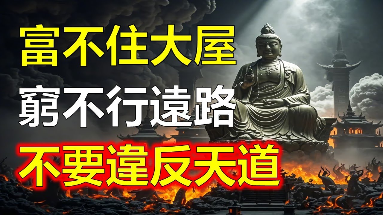 富不住大屋，窮不行遠路”是什麼意思？難道有錢還不能住大房子？#生肖#因果#風水