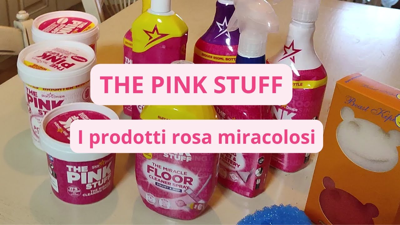 THE PINK STUFF/ I prodotti rosa miracolosi, sarà vero?
