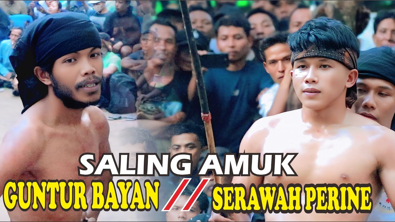 Serawah Perine vs Guntur Bayan // Peresean Batu Rakit 2025