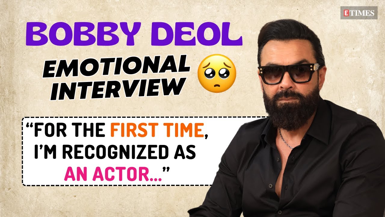 Bobby Deol's EMOTIONAL Interview On ANIMAL SUCCESS, His Son's REACTION, Rift With Imtiaz Ali