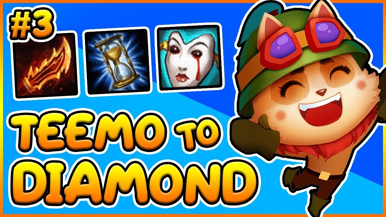 BEST TEEMO BUILD!! - Road to Diamond (EUW) #3