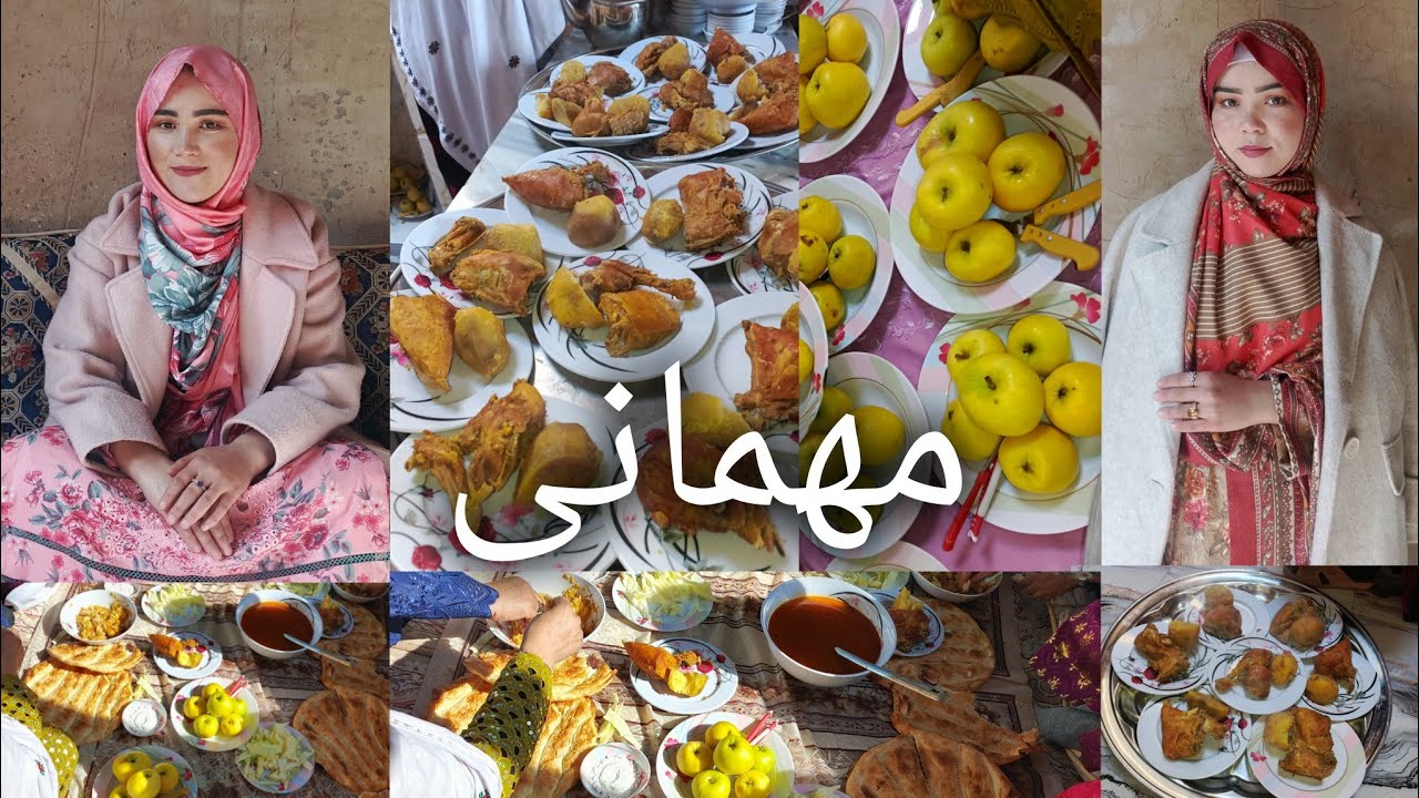 مهمانی خانه کاکایم دعوت بودیم 🏠🍲🤗 