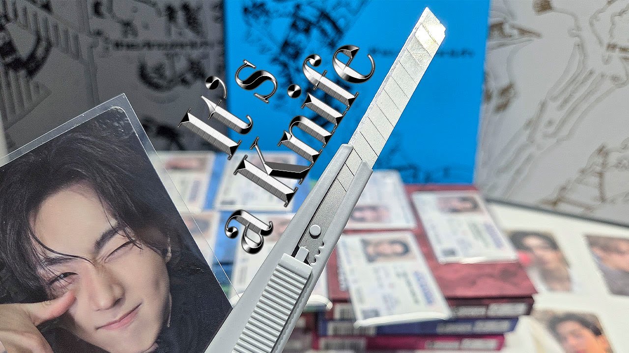 [엔진로그] 느좃!!! 나이프 앨범깡 + 품평회🔪🔪 (With 방구석 안성재+이동진) • THE SIN: VANISH 엔진브이로그 • 덕질브이로그 • 앨범깡 • 포카깡 • 엔하이픈