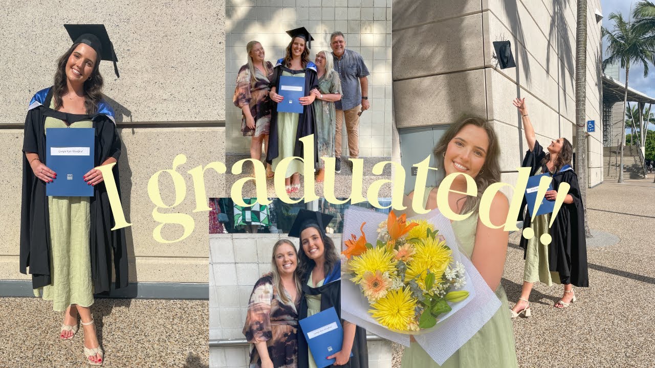 GRADUATION VLOG | getting my masters degree !!