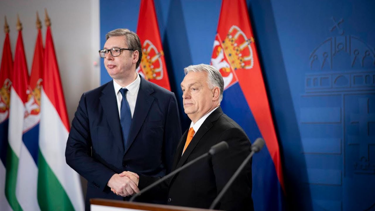 Sajtótájékoztató Vucsics elnökkel 🇭🇺🇷🇸 (Teljes adás)