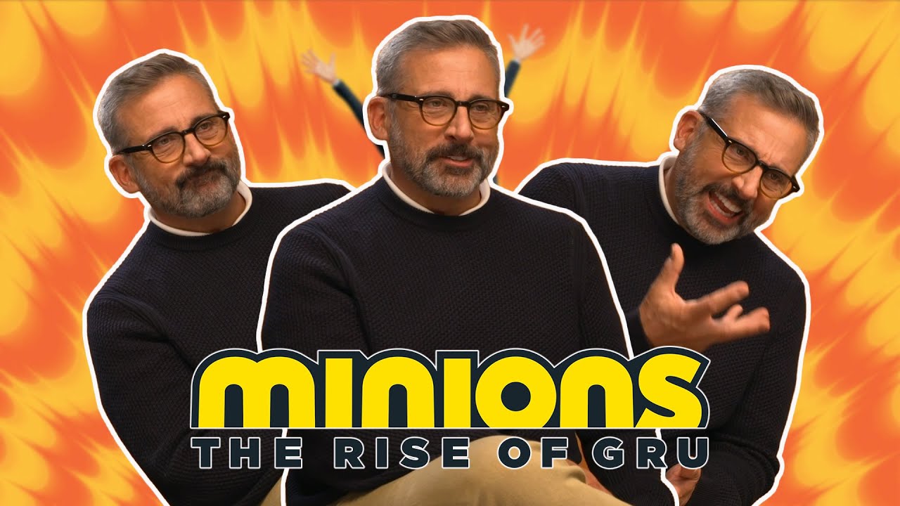 Steve Carell talks Minions: The Rise of Gru, Despicable Me 4 and which movie he'd love to revisit!