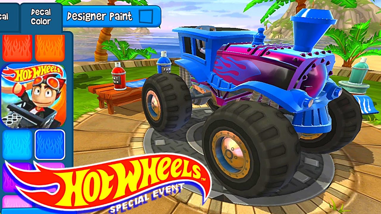 Special Hot Wheels Monster Truck Unlocked! Loco Punk Claim 1st Prize⚡Beach Buggy Racing 2