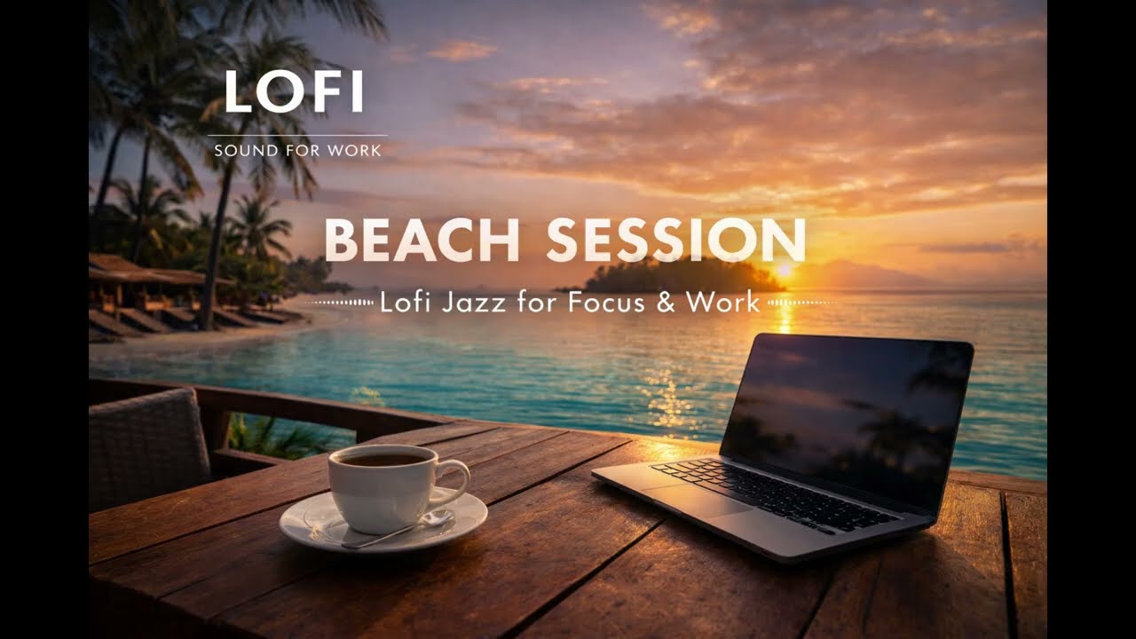 BEACH SESSION Vol.08 – Gentle Tide | Lofi Study & Work Music (作業用BGM・勉強用・リラックス・JAZZ・ジャズ)