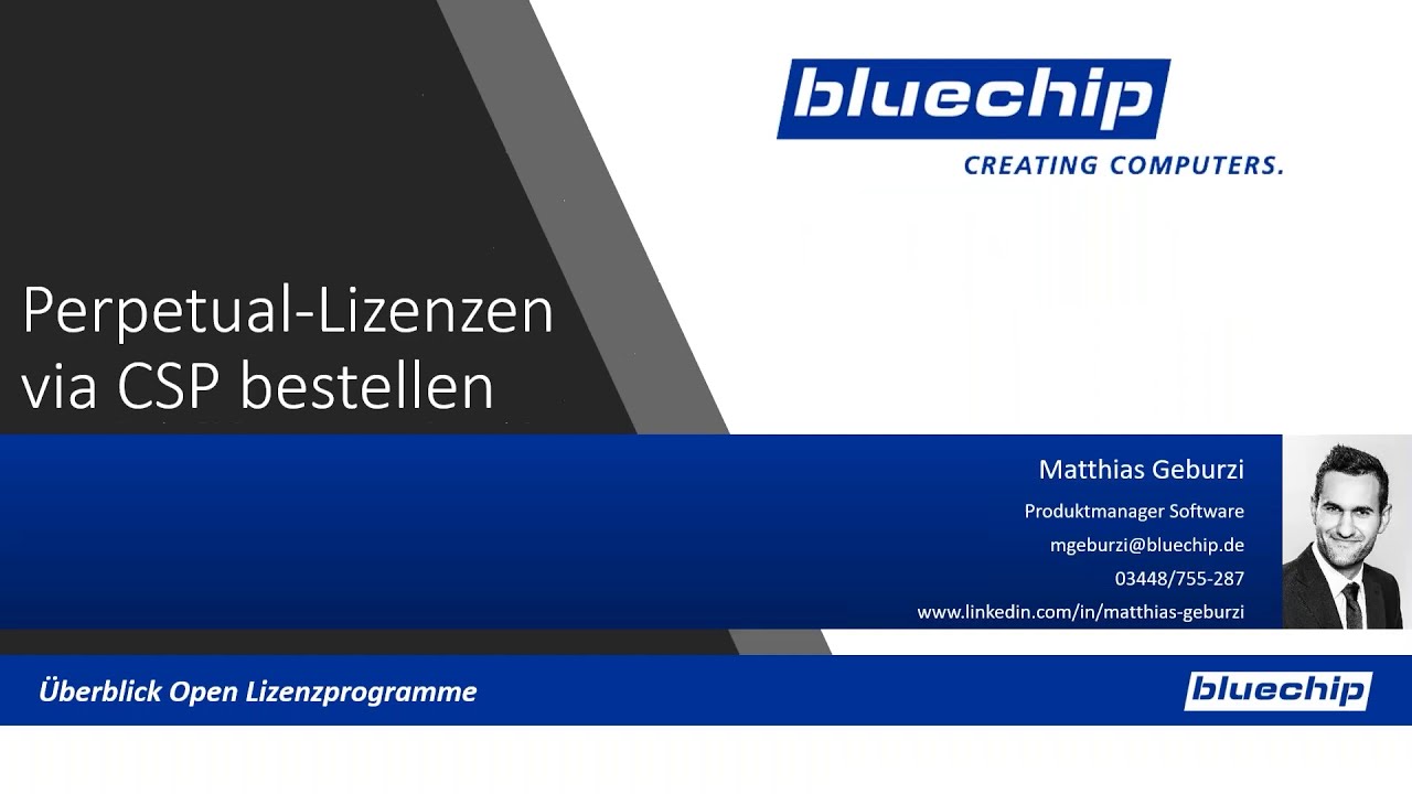 Perpetual Lizenzen via CSP bestellen Das geht ab sofort!