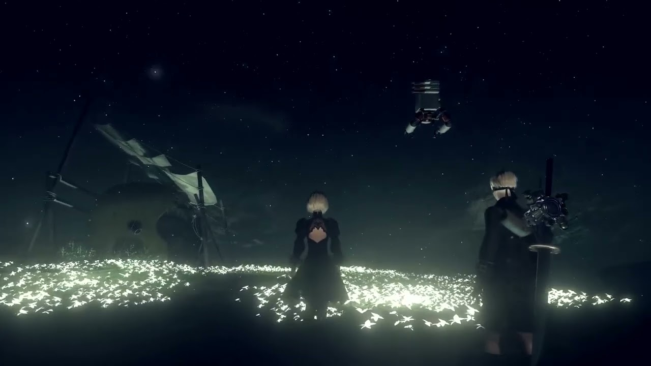 NieR Automata Sound Track Emil's Memories Theme Full ver 1hour