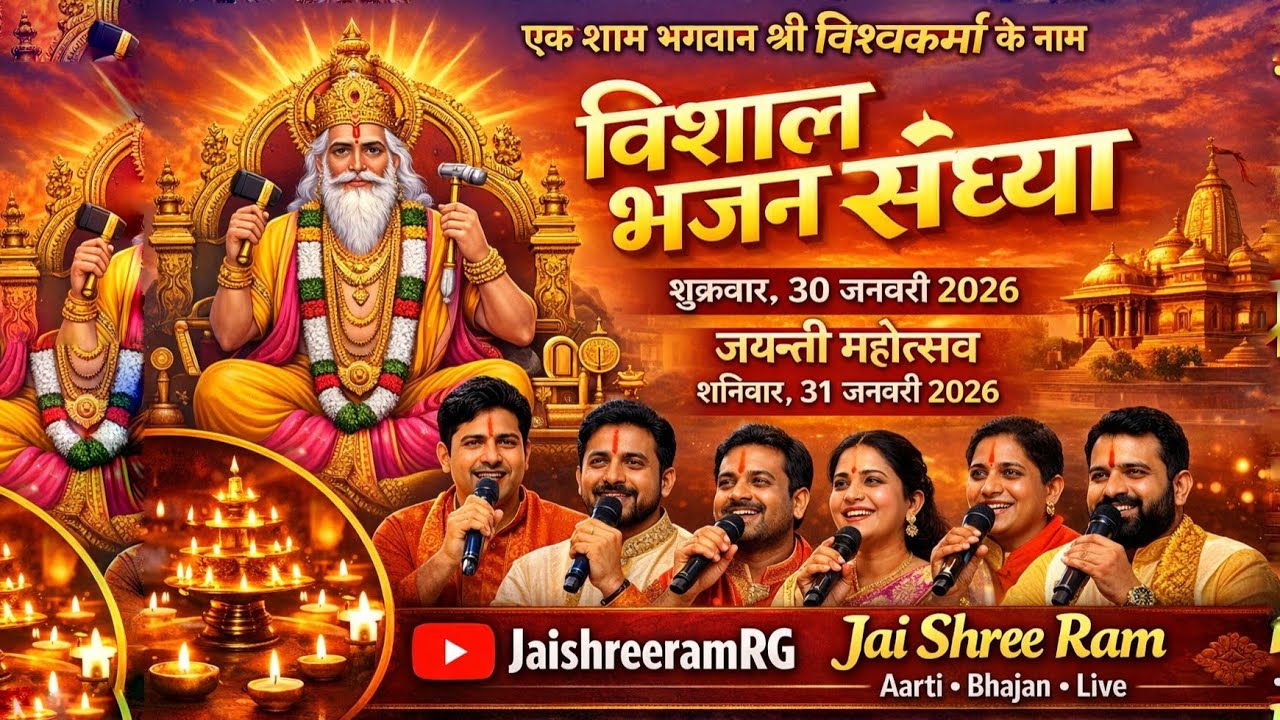 Jai shree ram is live aarti sangrah & bhajan #aarti #bhajan #jaishreeram