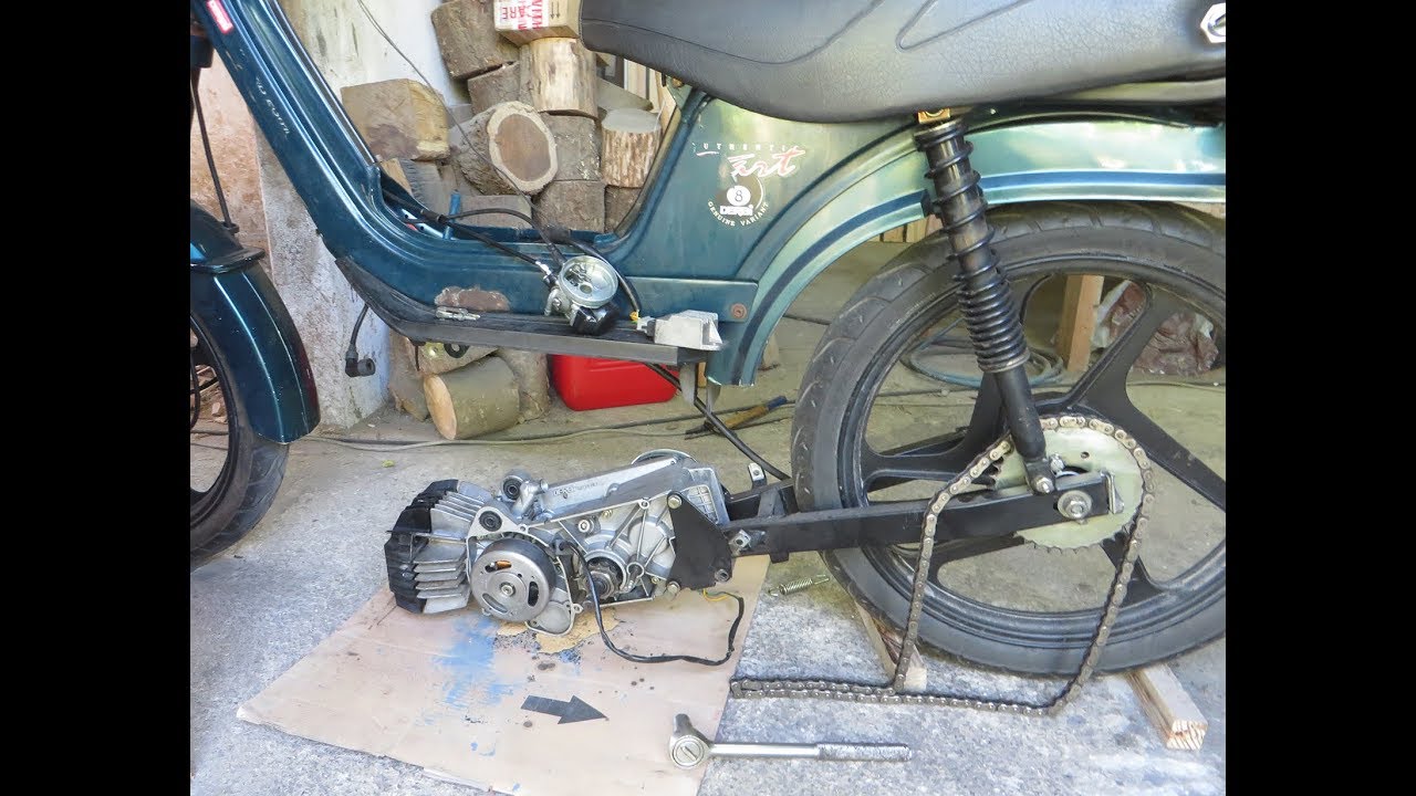 Derbi Variant Que No Arranca / Mecánica / Quitar Motor / Capítulo 2