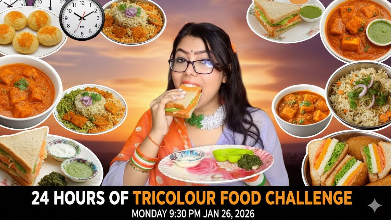 Eating Tricolour🇮🇳🧿24 Hours@ShivShiv1111 @GarimasGoodlife @WanderersHub @inishutiwari @AayushSapra 
