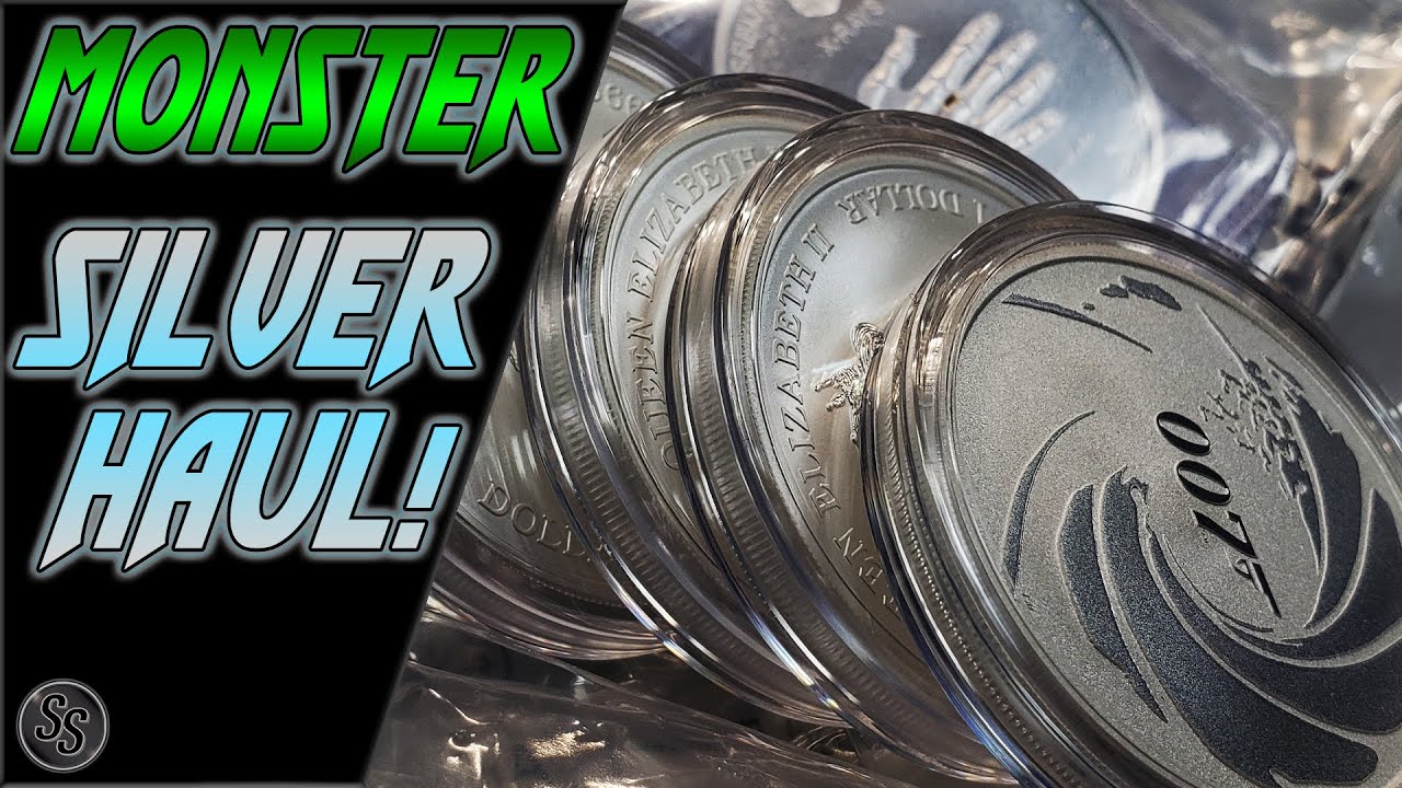 Monster SILVER Unboxing!  New 2020 Silver and More!