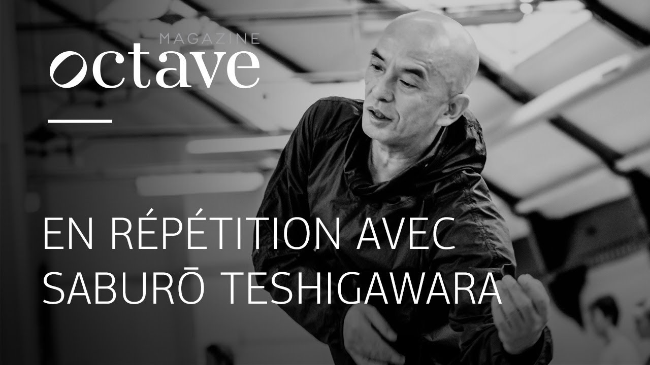 En répétition de Grand Miroir, la nouvelle création de Saburō Teshigawara