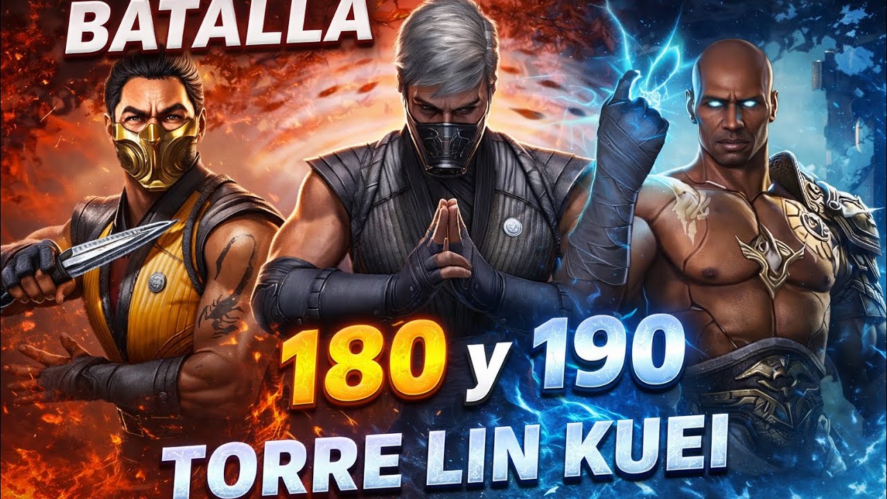 Batalla 180 y 190 Torre LIN KUEI rompiéndola 🥶